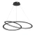 Lampa wisząca SPIRELLO ledowa czarna 80 cm -  ST-8826P/B - Step Into Design